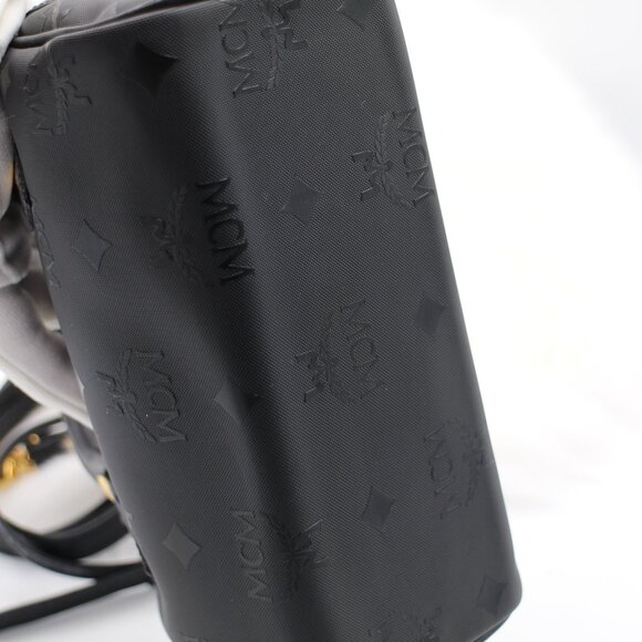 MCM Mini Boston Black Bandoulière - Picture 11 of 16